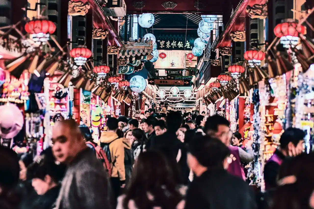 Night Markets In Beijing China